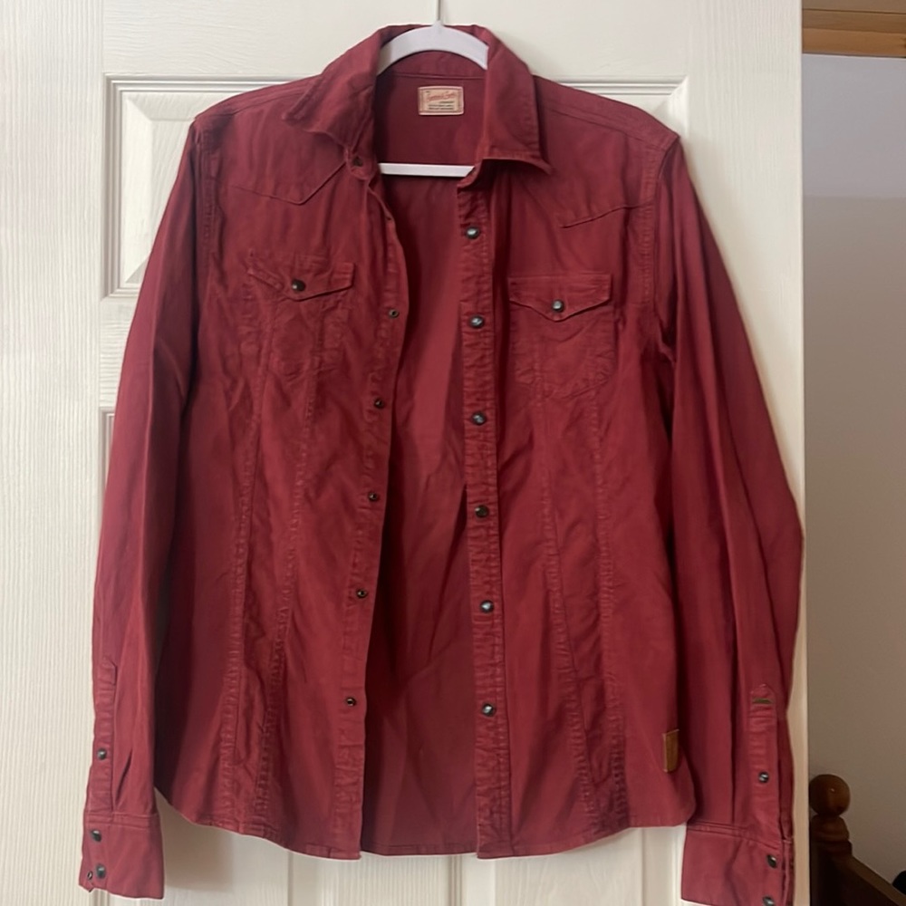 Scotch and soda men's size small corduroy shirt